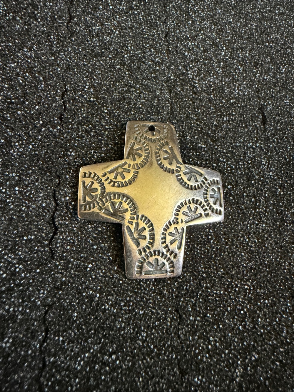 Retired Silpada Sterling Silver Cross Pendant